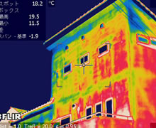 サーモグラファーで雨漏りのメカニズムを徹底的に追求！